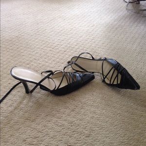 Strappy closed toe heals!